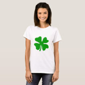 Lucky vierblättriges Kleeblatt | St. Patty's Day T-Shirt (Vorne ganz)