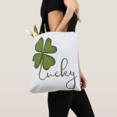 Lucky Vierblättriges Kleeblatt Tasche (Von Nahem)