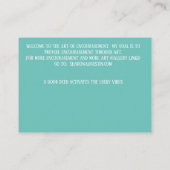 LUCKY VIRUS - AMBASSADOR CARDS VISITENKARTE (Rückseite)