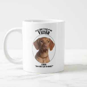 Lucky Vizsla Jumbo-Tasse