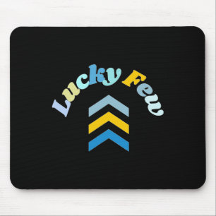 Lucky Wenige T21 Down Syndrom Bewusstsein Gelb Bla Mousepad