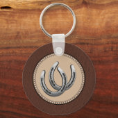 Lucky Western Silver Horseshows Schlüsselanhänger (Vorderseite)