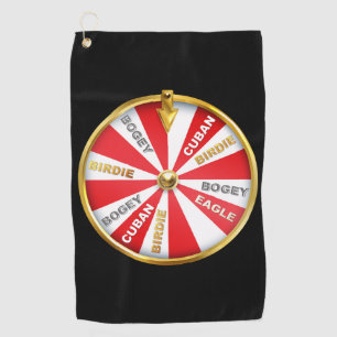 Lucky Wheel Golf Handtuch