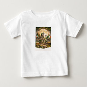 Lucky Wolf Pack – St. Patrick’s Day Familienheulen Baby T-shirt