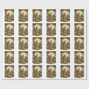 Lucky Wolf Pack – St. Patrick’s Day Familienheulen Geschenkpapier