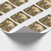 Lucky Wolf Pack – St. Patrick’s Day Family Howling Geschenkpapier (Ecke)