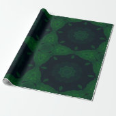 Lucky Wrap Green Irish Clover Muster Nr. 4 Geschenkpapier (Ungerollt)