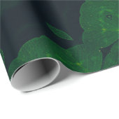 Lucky Wrap Green Irish Clover Muster Nr. 4 Geschenkpapier (Rolleneckpunkt)