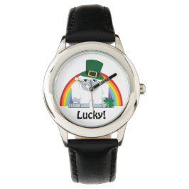 Lucky Yeti Leprechaun Armbanduhr