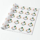 Lucky Yeti Leprechaun Geschenkpapier (Ungerollt)