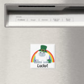 Lucky Yeti Leprechaun Magnet (In Situ (Geschirrspüler))