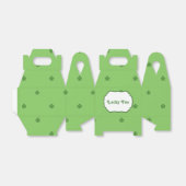 "Lucky You" Custom Text St Patrick's Day Geschenkschachtel (Ungefaltet)