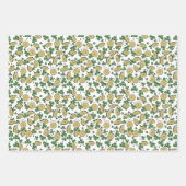 Lucky You St Patricks Day Kleeblatt Coins Cloins Geschenkpapier Set (Vorderseite 3)