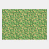 Lucky You St Patricks Day Kleeblatt Coins Cloins Geschenkpapier Set (Vorderseite)