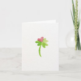 Lucky You're Mine Valentine's Day Card Dankeskarte