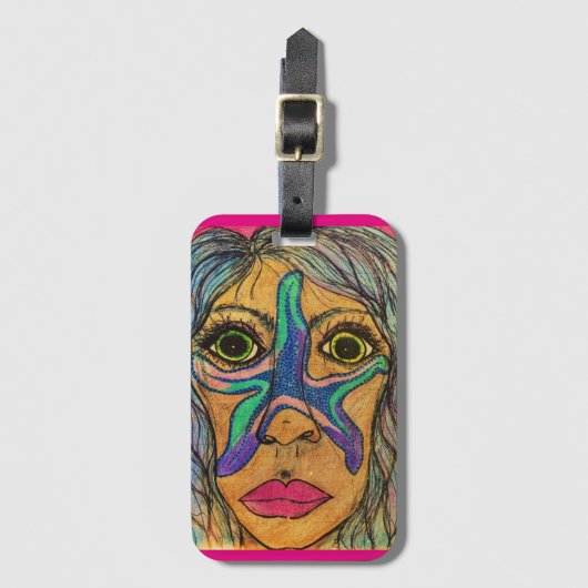 LuckyPen Kunst Gepäckanhänger (Vorderseite Vertikal)