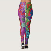 LuckyPen Kunst-Leggings Leggings (Rückseite)
