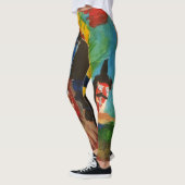 LuckyPen Kunst-Leggings Leggings (Links)