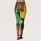 LuckyPen Kunst-Leggings Leggings (Rückseite)