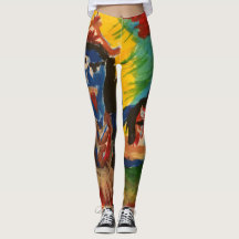 LuckyPen Kunst-Leggings