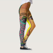 LuckyPen Kunst-Leggings Leggings (Rechts)