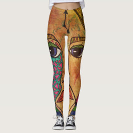 LuckyPen Kunst-Leggings Leggings