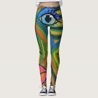 LuckyPen Kunst-Leggings Leggings