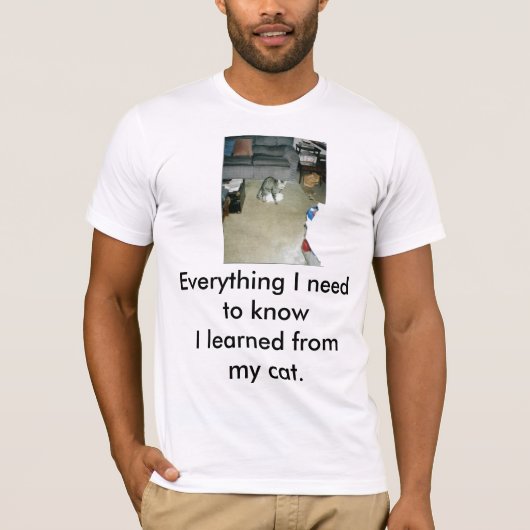 luckyrascal, alles, das ich wissen muss T-Shirt (Vorderseite)
