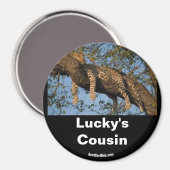 Lucky's Cousin Magnet (Vorderseite/Rückseite)