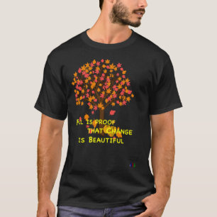 Lucmarty Fall ist Beweis Ahornblätter Kürbis Herbs T-Shirt