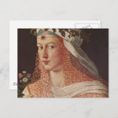 Lucrezia Borgia Postkarte (Vorne/Hinten)