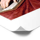 Lucrezia Panciatichi Porträt von Angelo Bronzino Poster (Ecke)