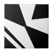 Lucuo Schwarzes Mittelmeer Moderne Keramik Tile Fliese (Vorderseite)