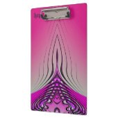 LUCY ~ 3D! ~ Rosa Lila und schwarz Klemmbrett (Links)