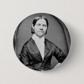 Lucy amerikanischer Steinabolitionist und Button (Vorderseite)