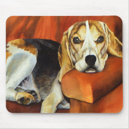 Lucy-Beagle-Mausunterlage Mousepad