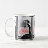 Lucy brennt Suffragist Kaffeetasse (Links)