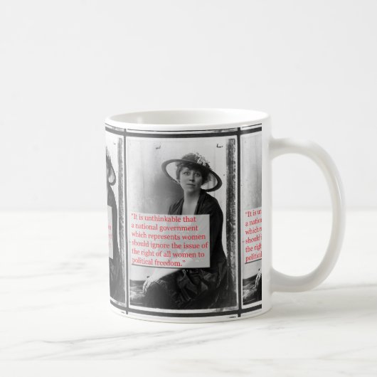 Lucy brennt Suffragist Kaffeetasse (Rechts)