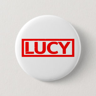 Lucy Briefmarke Button