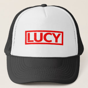 Lucy Briefmarke Truckerkappe