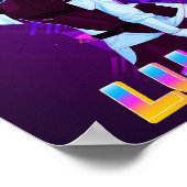 Lucy Cyberpunk Edgerunners Poster (Ecke)