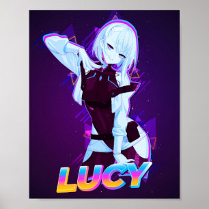 Lucy Cyberpunk Edgerunners Poster