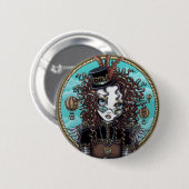 "Lucy" Dampf-Punkluft-Ballon-feenhafter Button (Vorne & Hinten)