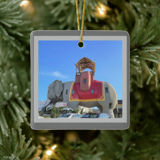 Lucy der Elefant Keramikornament
