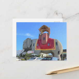 Lucy der Elefant Postkarte