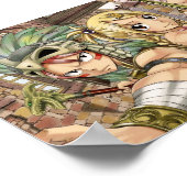 Lucy Fairy Schwanz Poster (Ecke)