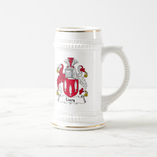 Lucy-Familienwappen Bierglas