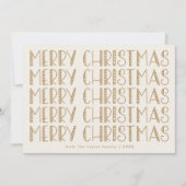 LUCY Gold Niedlich Fun Family Frohe Weihnachten (Vorderseite)