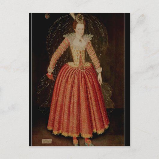 Lucy Harrington, Countess of Bedford Postkarte (Vorderseite)