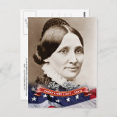 Lucy Hayes, First Lady der USA Postkarte (Vorne/Hinten)